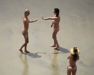 Posing Fully Nude On The Beach For Pictures0