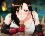 Tifa Lockheart - Anime Blowjob10