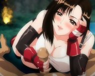 Tifa Lockheart - Anime Blowjob1